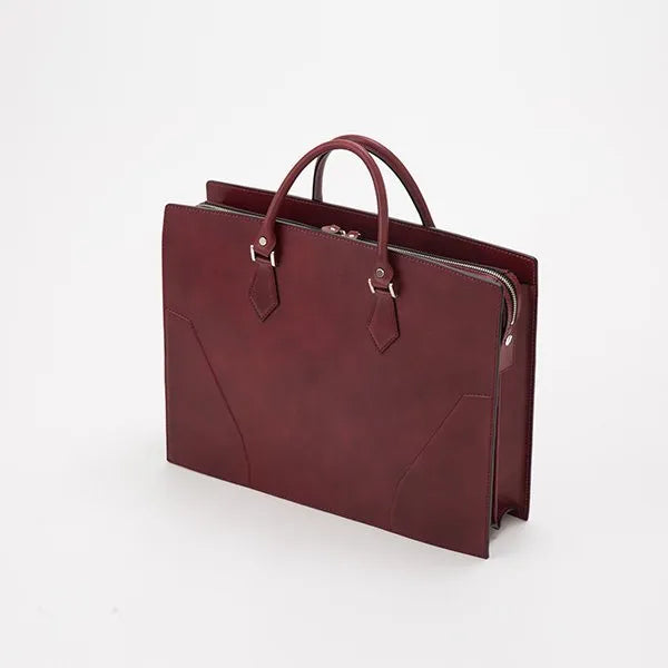 Thick Leather B4 Business Laptop Hand Tote Bag